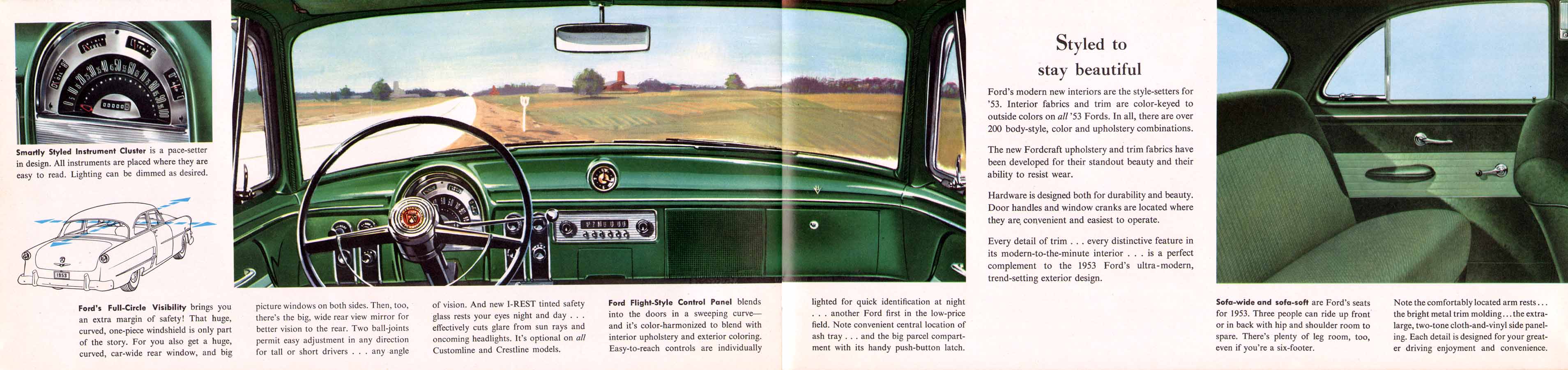 1953 Ford Brochure Page 16